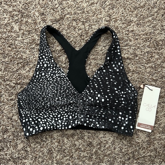 NWT CALIA Women's Essentials Cinch Front Bra - Picture 3 of 7